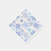 Serviette En Papier Flambeaux de Noël (Coin)