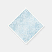 Serviette En Papier Flambeaux d'hiver (Coin)