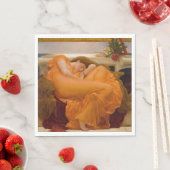 Serviette En Papier Flaming June (de Frederic Leighton) (En situation)