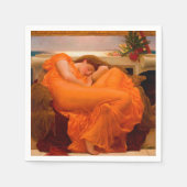 Serviette En Papier Flaming June par Lord Frederic Leighton (Devant)