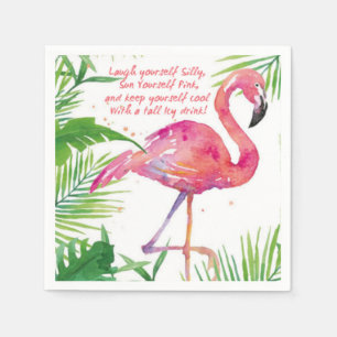 Serviette En Papier Flamingle