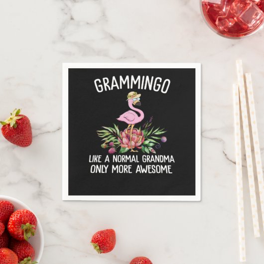 Serviette En Papier Flamingos | Grammingo Like A Normal Grandma (En situation)