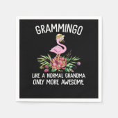 Serviette En Papier Flamingos | Grammingo Like A Normal Grandma (Devant)