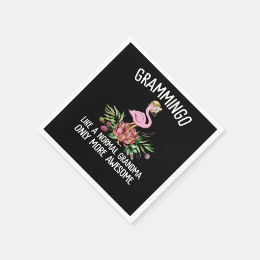 Serviette En Papier Flamingos | Grammingo Like A Normal Grandma (Coin)