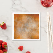 Serviette En Papier Flammes (En situation)