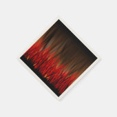 SERVIETTE EN PAPIER FLAMMES D'INCENDIE (Coin)