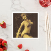 Serviette En Papier Flapper en Sepia 1 (En situation)