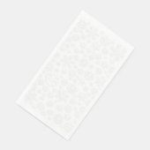 Serviette En Papier Flèches blanches (Coin)