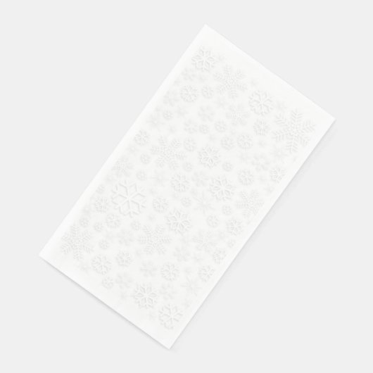 Serviette En Papier Flèches blanches (Coin)