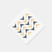 Serviette En Papier Flèches Jacquard (Coin)