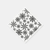 Serviette En Papier Flèches noires (Coin)