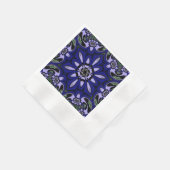 Serviette En Papier Fleur (Coin)