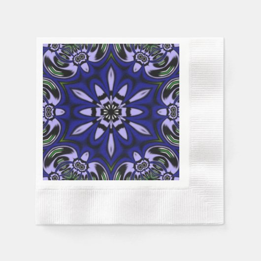 Serviette En Papier Fleur (Devant)