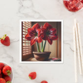 Serviette En Papier Fleur (En situation)