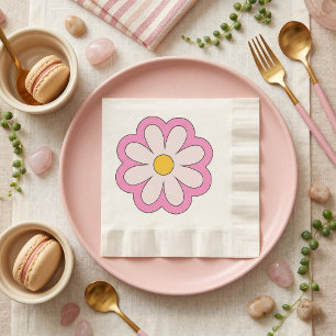 Serviette En Papier Fleur