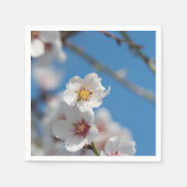 Serviette En Papier Fleur d'amande (Devant)