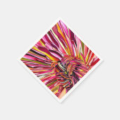 Serviette En Papier Fleur d'aquarelle Chrysanthemum (Coin)