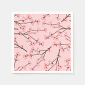 Serviette En Papier Fleur de cerise (Devant)