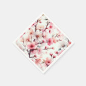 Serviette En Papier Fleur de Cerisier (Coin)