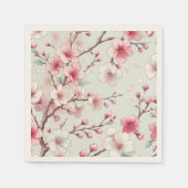 Serviette En Papier Fleur de Cerisier (Devant)