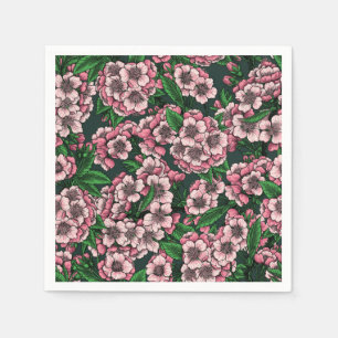 Serviette En Papier Fleur de cerisier 2