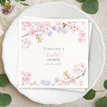 Fleur de cerisier rose en fleurs Mariage Shower