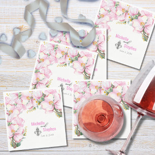 Serviette En Papier Fleur de lis / Cerisier Fleur Papier