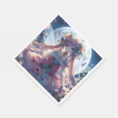 Serviette En Papier Fleur de lune d'Anime (Coin)