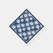 Serviette En Papier Fleur de minuit -  (Coin)