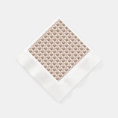 Serviette En Papier Fleur de Noël sauvage (Coin)