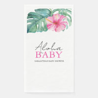 Fleur d'Hibiscus du Baby shower tropical