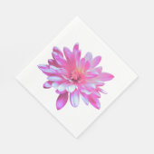 Serviette En Papier Fleur rose rose rose rose pâle (Coin)