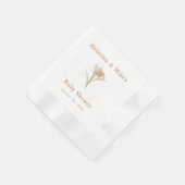 Serviette En Papier Fleur sauvage alpin Edelweiss (Coin)