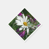 Serviette En Papier Fleur sauvage Daisy et Fireweed (Coin)