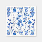 Serviette En Papier Fleur sauvage du papier Motif-98186 (Devant)