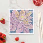 Serviette En Papier Fleur surnaturelle (En situation)