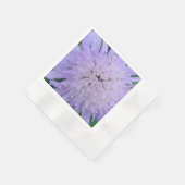 Serviette En Papier Fleur violette (Coin)