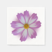 Serviette En Papier Fleur violette claire (Devant)