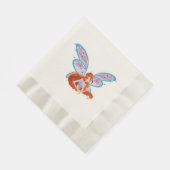 Serviette En Papier Fleurir (Coin)