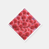 Serviette En Papier Fleuron rose (Coin)