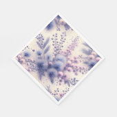 Serviette En Papier Fleurs (Coin)