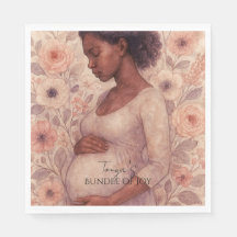 Fleurs aquarelles douces Fête prénatale pour bébé