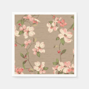 Serviette En Papier Fleurs d'Apple