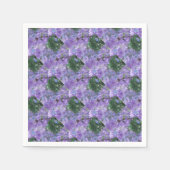 Serviette En Papier Fleurs d'arbre pourpres Jacaranda (Devant)