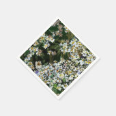 SERVIETTE EN PAPIER FLEURS D'ASTER (Coin)