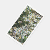 SERVIETTE EN PAPIER FLEURS D'ASTER (Coin)