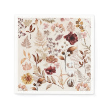 Fleurs d'automne et aquarelle Feuille