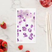 Serviette En Papier Fleurs de cerisiers (En situation)