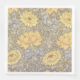 Serviette En Papier Fleurs de chrysanthème de William Morris