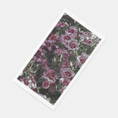 SERVIETTE EN PAPIER FLEURS DE DIANTHUS (Coin)